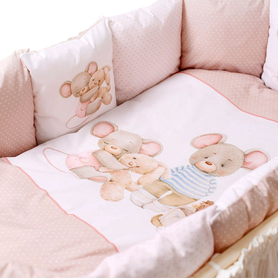Комплект постельных принадлежностей Little mouse Lappetti 6 предметов 1